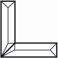 Bevel hoek 8525001 (set 2 stuks)